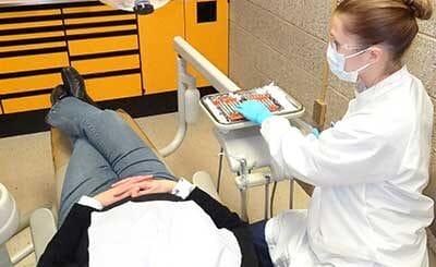 Dental treatment affordable prices at community college